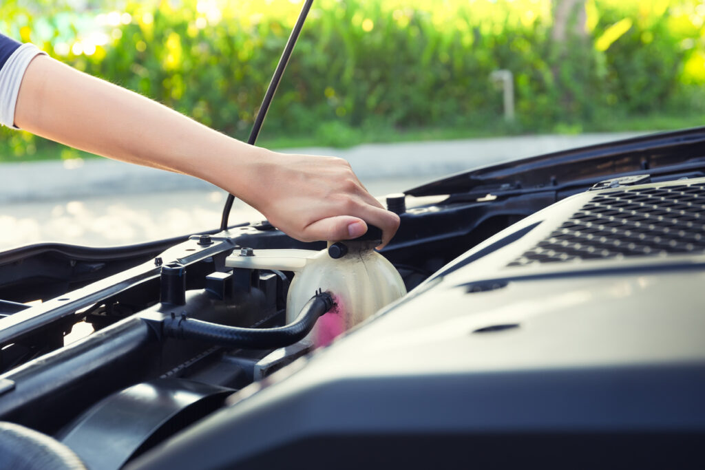 Coolant car check