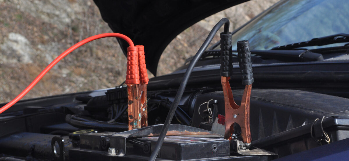 How to boost a car battery